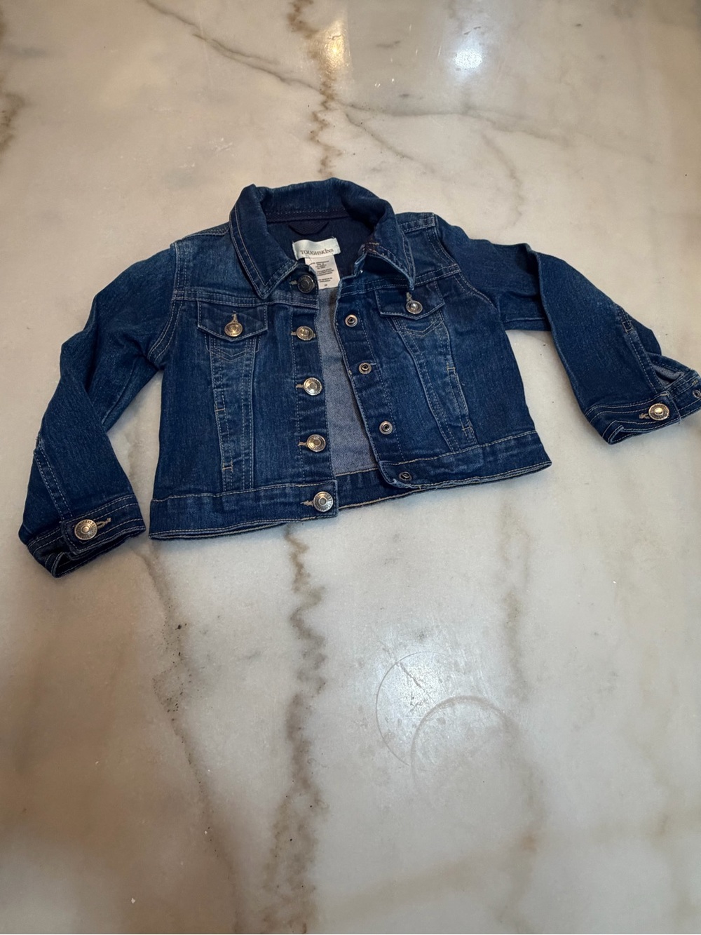 Toughskins Dark Blue Kids Denim Jacket